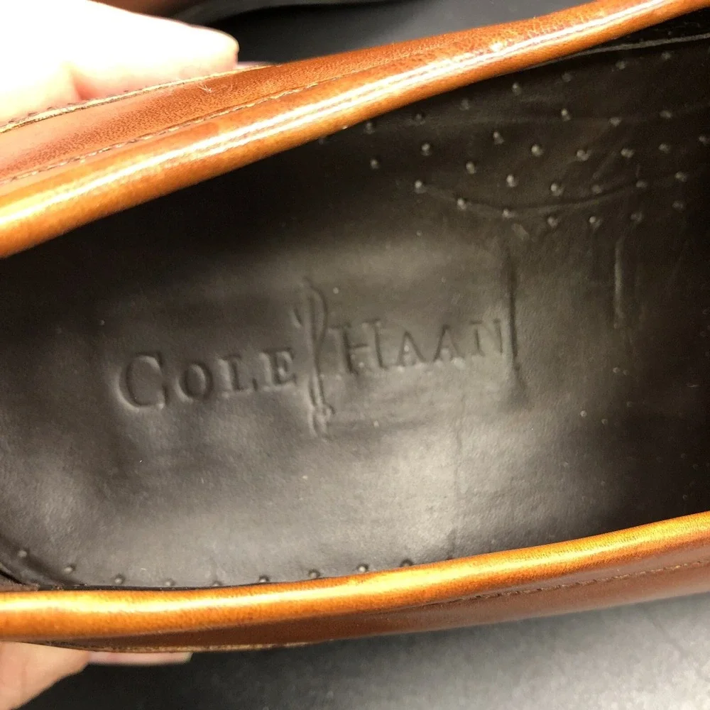 Cole Haan Postino Venetian Slip On Loafers Moc Toe Brown Mens 11 M‎ C10234 FE12